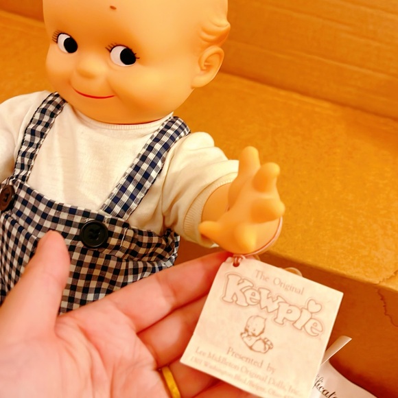 Kewpie boy "Buddy" vinyl Lee Middleton 16" Cameo 1967 vintage - Picture 3 of 11